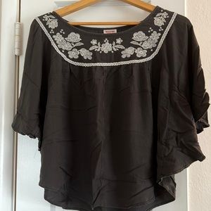 Mossimo Supply Embroidered Crop